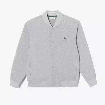 LACOSTE Мужской спортивный джемпер Stadium [Серый Меланж]