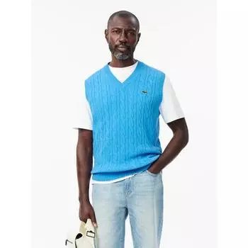 Lacoste Мужской жилет S Cable V Neck Ah3132 54n 4xa q2nAh3132 54n4xa 003
