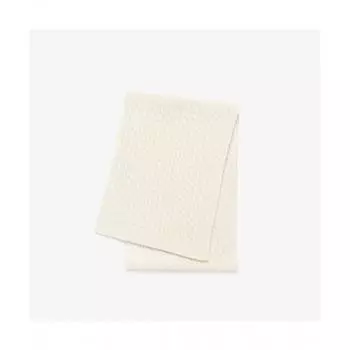 Lacoste Public Cable Wool Muffler [cream] 0TU