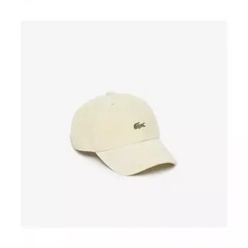 Lacoste Бейсболка Public Corduroy [кремовая] 0TU