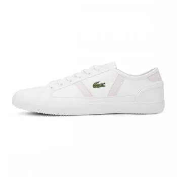LACOSTE SIDELINE TRI 0722 1 CFA WHT LT PNK 743CFA0013 1Y9 250