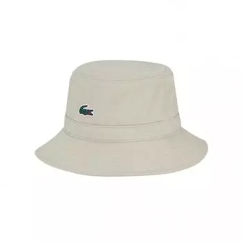 Lacoste Sports Bucket Hat Khaki Rk212e 53gws FREE999