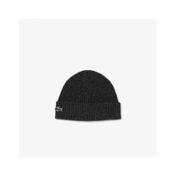 Lacoste Universal Wool Lip Tissue Beanie Rb4737 54n I7x 0TU