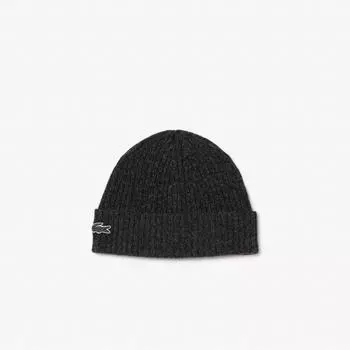 Lacoste Унисекс шерстяная шапка в рубчик Rb4737 54n I7x 0TU