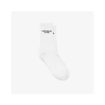 Lacoste Универсальные спортивные носки с надписью Ra132e 55g 001 0T4
