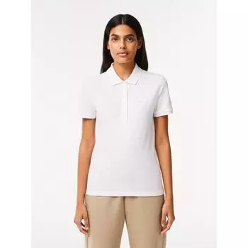 Lacoste Women 4 Button Slim Fit Polo Shirt Pf5462 54g 001 q2nPf5462 54g001 034
