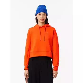 Lacoste Women Active Double Face Hoodie Sweatshirt Sf0281 54n P40 q2nSf0281 54nP40 034