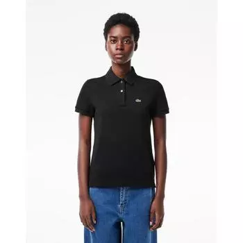 LacoSTe Women S 2 BuTTon Regular FiT Polo T ShirT Pf7839 54g 031 036