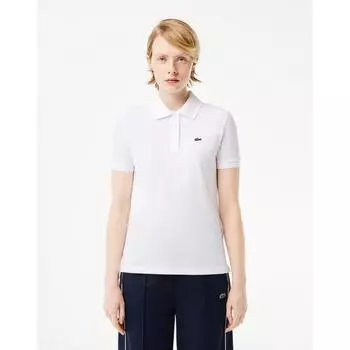 LacoSTe Women S 2 BuTTon Regular FiT Polo T ShirT Pf7839 54g 001 036