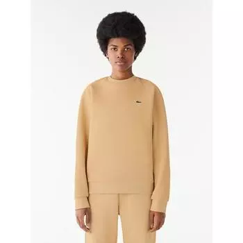 LacoSte Women S baSic Double Face Pique Crewneck SweatShirt Sf8347 54g Ixq q2nSf8347 54gIxq 034