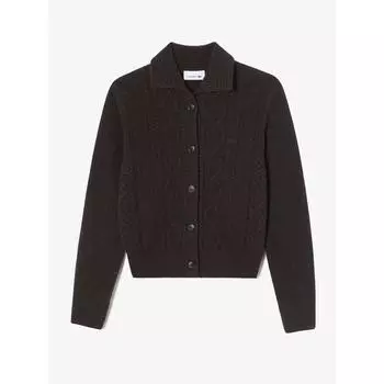 Lacoste Женский укороченный кардиган с косами AF779E 54N SHI Q2NAF779E 54NSHI 034
