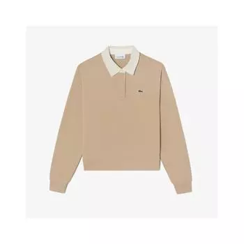 LacoSte Women S Corduroy Collar SweatShirt Sf230e 54n 02S 036