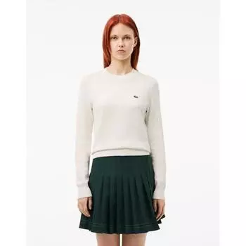 LacoSte Women S Cotton Blend Crewneck Sweater Af3323 54n 70v 034