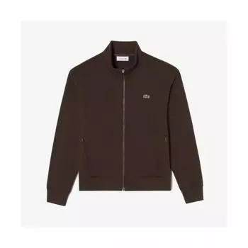 LacoSte Women S Cp High Neck Zip Up [brown] 034