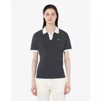 LacoSte Women S Dolman Fit Open Collar Polo Shirt Pf361e 54g 166 034
