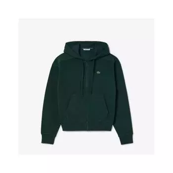 LacoSte Women S Double Face Pique Hoodie Zip Up Sf2669 54n Yzp 034