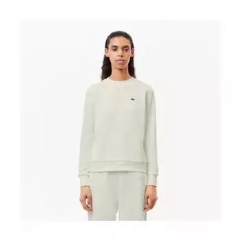 LacoSte Women S eSSentialS Crewneck SweatShirt [off White] 034