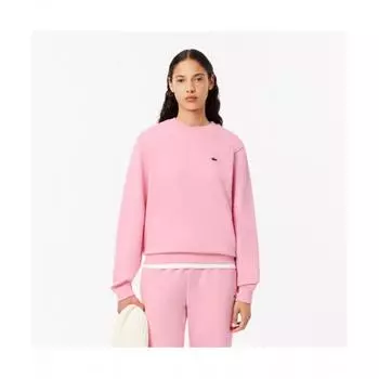 LacoSte Women S eSSentialS Crewneck SweatShirt [pink] 034