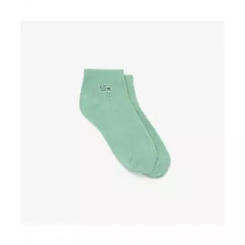 LacoSte Women S Eyelet Ankle SockS [lime Green] 0TU