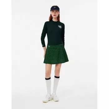 LacoSte Women S Golf Side Pleated Skirt Jf9433 54n E3d 034