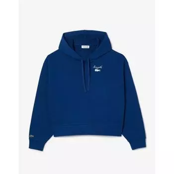 LacoSte Women S Graphic Point Hooded SweatShirt Sf2649 54n Hbm 034