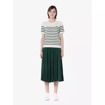 LacoSte Women S jerSey Pleated Skirt Jf805e 54g Yzp q2nJf805e 54gYzp 038