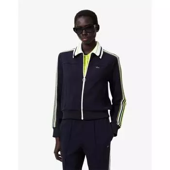 LacoSte Women S New Logo Crewneck SweatShirt Sf2656 54n I2k 034