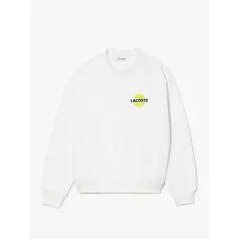LacoSte Women S Overfit tenniS Logo SweatShirt Sf7243 54g 70v q2nSf7243 54g70v 034