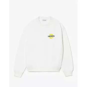 LacoSte Women S Overfit tenniS Logo SweatShirt Sf7243 54g 70v 034