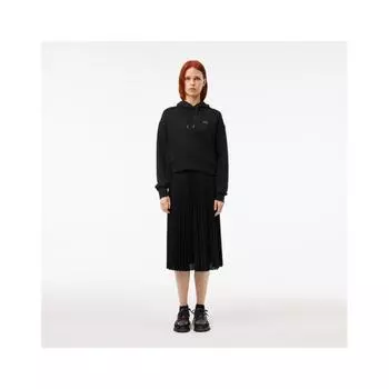LacoSte Women S Pique Like Long Pleated Skirt Jf8050 54n 031 0XS