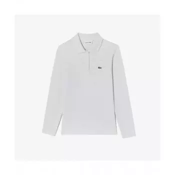 LacoSte Women S Regular Fit Long Sleeve Polo Shirt [cream] 034