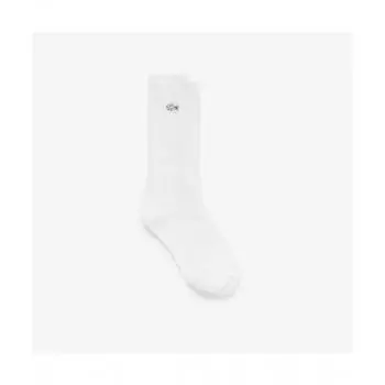 LacoSte Women S Ribbed looSe SockS [white] 0TU
