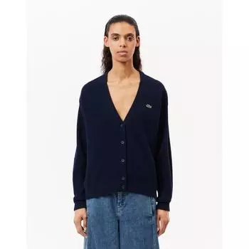 LacoSte Women S ringS ringS V Neck Cardigan Af9545 54n 166 034