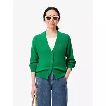 LacoSte Women S ringS ringS V Neck Cardigan Af9545 54n Ldm q2nAf9545 54nLdm 034