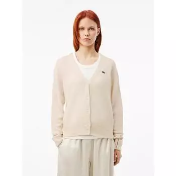 LacoSte Women S ringS ringS V Neck Cardigan Af9545 54n 70V q2nAf9545 54n70V 034