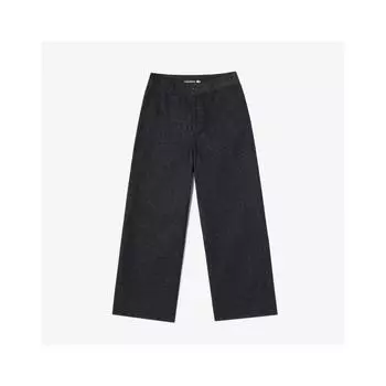 LacoSte Women S Semi Wide Denim Like pantS Hf708e 54n 031 034