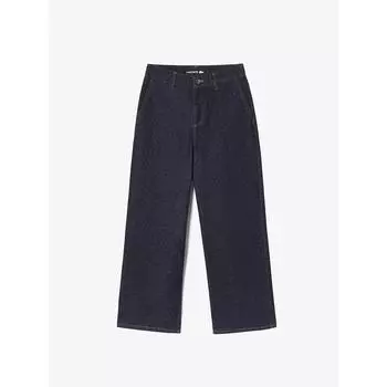 LacoSte Women S Semi Wide Denim Like pantS Hf708e 54nr Rne q2nHf708e 54nrRne 034