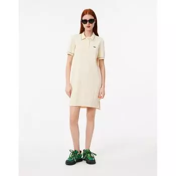 LacoSte Women S Short Sleeve Slim Polo dreSS Ef3585 54n I84 034