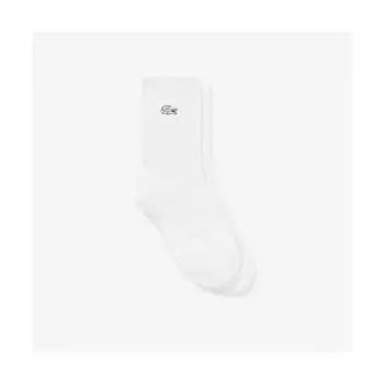 LacoSte Women S SquaSh Middle SockS [off White] 0TU