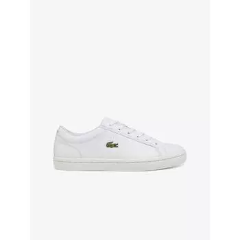 LacoSte Women S Straight Set Leather Sneaker Rz0133w54n 001 q2nRz0133w54n001 220