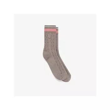 Lacoste Женские носки S Stripe Cable Middle SockS Ra936e 55g I1k q2nRa936e 55gI1k 0TU