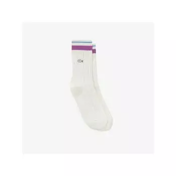 Lacoste Женские носки S Stripe Cable Middle SockS Ra936e 55g Xfj q2nRa936e 55gXfj 0TU
