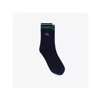LacoSte Women S Stripe Cable Middle SockS Ra936e 55g 166 q2nRa936e 55g166 0TU