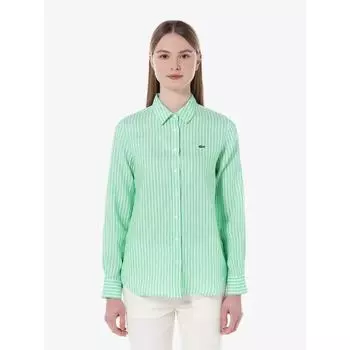 LacoSte Women S Stripe Linen Shirt Cf770e 54g Ixu q2nCf770e 54gIxu 034