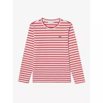 LacoSTe Women S STriped Long Sleeve T ShirT Tf821e 54n 240 q2nTf821e 54n240 034