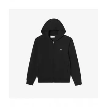 LacoSte Women S Technical Hooded Sweat Zip Up [black] 034