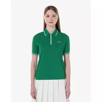 LacoSte Women S Textured Half Zip Polo Df403e 54g 132 034