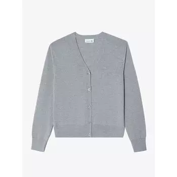 Lacoste Женский мягкий шерстяной кардиган с V-образным вырезом AF110E 54N CCA Q2NAF110E 54NCCA 034