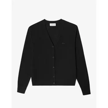LacoSte Women S V Neck Soft Wool Cardigan Af110e 54n 031 034