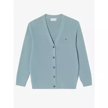 Lacoste Женский водонепроницаемый кардиган с V-образным вырезом AF199E 54N BMY Q2NAF199E 54NBMY 034